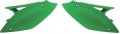 Side Panel Set Green For 09-12 Kawasaki Kx250f 