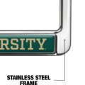 Jacksonville University Mascot Full Size Standard License Plate Metal Frame