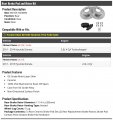 Rear Ceramic Brake Pad And Rotor Kit 5 Lug Vented Rotors Compatible With 2011-2015 Hyundai Sonata