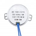 Ts 101 Synchronous Motor Ty 50b Voltage Ac 100 127v 4w 50 60hz Ccw Cw Geared 15 18rpm 0 8-1rpm