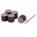 Uxcell 400 Grit 13mm Dia Sandpaper Flap Sanding Wheel Grinding Polishing Tool 15pcs