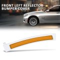 Front Driver Left Bumper Reflector Cover For Bmw F01 F02 7-series 2009-2015 63147191111 63 14 7 191 111 Yellow