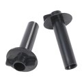 Rear Trunk Cargo Trim Panel Wing Nut 2 Pack For Ford Mustang 2005 2006 2007 2008 2009 W712314s300 Black Abs Plastic Insert 