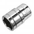 Uxcell 1 2-inch Drive 19mm 6-point Shallow Socket Metric Cr-v
