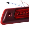 Led Third Brake Light For 2009-2014 Ford F150 High Mount Rear 3rd Cargo Tail Lamp Waterproof Reda Lensa Chrome Housing
