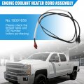 X Autohaux Engine Coolant Heater Cord Assembly For Chevrolet Silverado Gmc Sierra Diesel Block Replace No 19301659