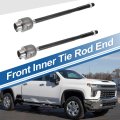 2pcs Front Inner Tie Rod Ends Kit Suspension Steering End For Chevrolet Malibu 1997-2003 Classic 2004-2005 Drag Link No Ev408