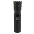 Rechargeable Led Flashlight Aluminum Alloy Super Bright 10000lm 10200mah Battery For Outdoor Camping And Emergency Use