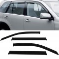 Ocpty Window Visors Fits For 2003-2006 Honda Pilot Tape-on Rain Guards Side Deflectors 4 Pieces 2pcs Front Doors And Rear