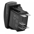 Bacautoparts Waterproof 12v Green Depth Sounder Rocker Switch With Jumper Wires 5p On Off Spst Toggle For Marine Boat Fishing