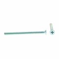 Prime-line 90021 Machine Screws Flat Head Phillips Drive 1 4 In -20 X 4 Zinc Plated Steel 20 Pacine 90021 Machine Screws Flat