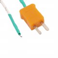 Uxcell 2pcs 10m Long 0c-700c K Type Earth Thermocouple Probe Sensor Cable