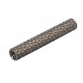 Uxcell M3x30mm Aluminum Standoff With Mesh Texture Column Spacer For Rc Airplane Fpv Quadcopter Cnc Grey 10pcs