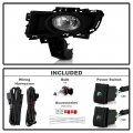 Acanii For 2007-2009 Mazda 3 Mazda3 4dr Sedan Driving Bumper Fog Lights Switch Assembly Driver Passenger Side