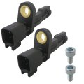 2pcs Als1932 Rear Abs Wheel Speed Sensors For Jeep Liberty 2008 2009 2010 2011 2012 Fits Left And Right Sides 52125003ab Su9956 