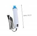 Angoily Hot Air Blower Portable Mini Tools Bubble Buster Kit Polymer Heat For Crafts Tool Diy Heating Plastic Destroyer White