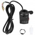 Dweekiy Electric Throttles 48v Speed Control Thumb Throttle Assembly For E-bike Bike