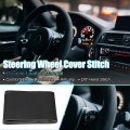 Uxcell Car Hand Sewn Steering Wheel Cover Stitch With Needle And Thread Universal Fit 16 2-17 Inch 41-43cm Diameter