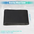 Uxcell Car Hand Sewn Steering Wheel Cover Stitch With Needle And Thread Universal Fit 16 2-17 Inch 41-43cm Diameter