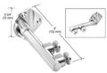 Crl Arctic 044 Polished Stainless Series Glass-to-wall Hinge 