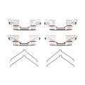 Front Disc Brake Hardware Kit For Nissan Xterra 2005 2015 Alx Pau Df 340 67031 Cla3 Standard Black Set 