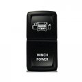 Ch4x4 Rocker Switch V2 Winch Power Symbol White Led