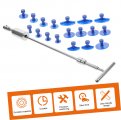 Wakauto Automotive Dent Repair Kit Paintlesss Puller Kit Tools Equipment Removal Agent