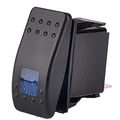 12v 20 Amp Blue Light Rocker Switch Kit 3 Pin On Off Spst Panel Mount For Cars Boats And Motorcycles 5 Pack 