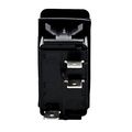 12v 20 Amp Blue Light Rocker Switch Kit 3 Pin On Off Spst Panel Mount For Cars Boats And Motorcycles 5 Pack