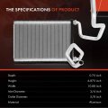 A-premium Front Hvac Heater Core Compatible With Honda Pilot 2009 2010 2011 2012 2013 2014 2015 Sport Utility Replace