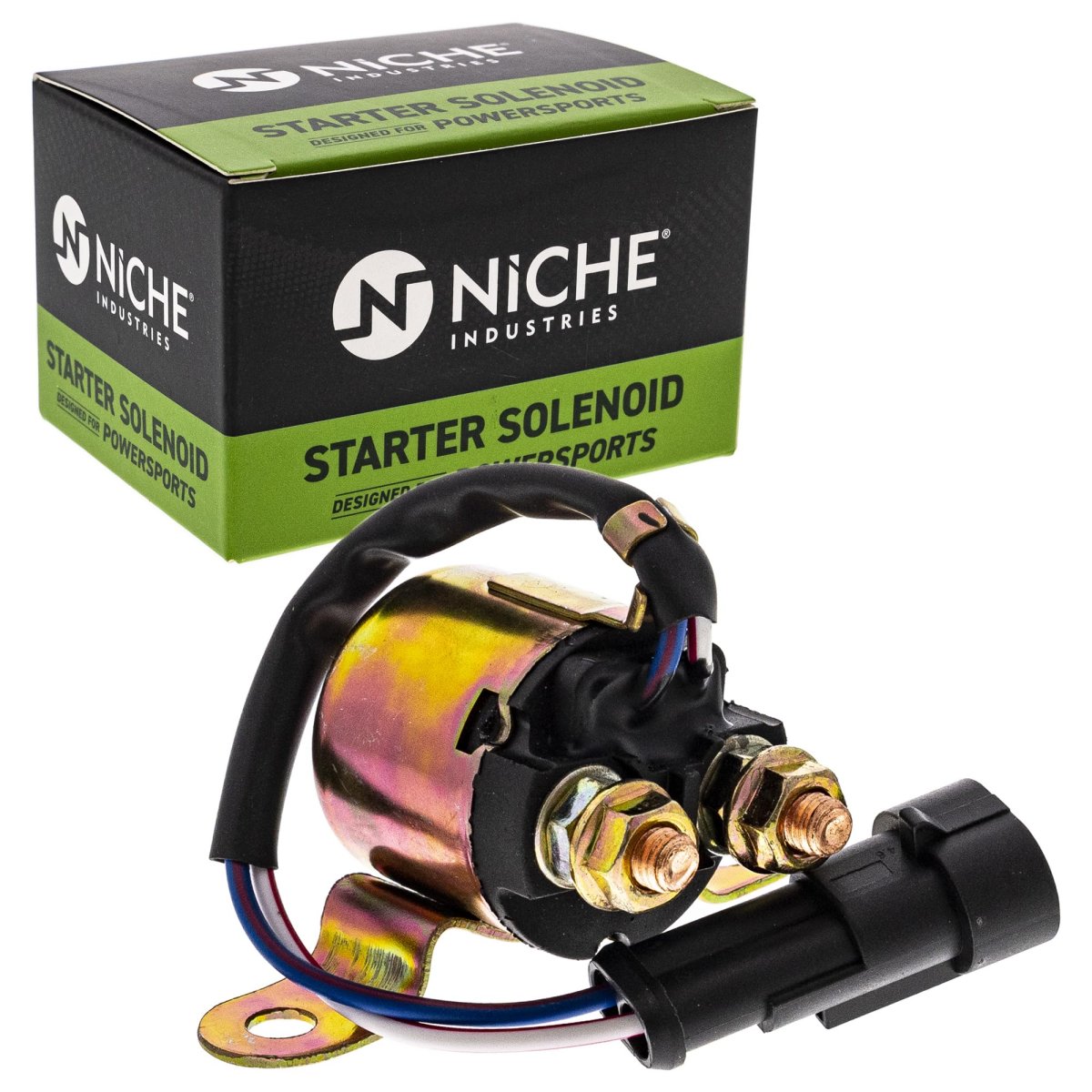 Niche Starter Motor Solenoid Kit For Polaris Rzr Xp 4 900 Atv