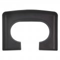 Ecotric Center Console Cup Holder Armrest Replacement Pad Compatible With 2004-2014 Ford F150 Black