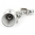 Uxcell Silver Sound Whistle Muffler Exhaust Pipe Valve Bov Simulator Whistler M