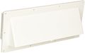 Ventline V2111-13 Polar White Horizontal Exterior Wall Vent 