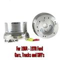 World Motoring 5 6 Hole Billet Steering Wheel Adapter For 1978 To 1991 Ford Truck Bronco 