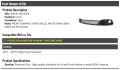 Front Bumper Cover Grille Matte-dark Gray Compatible With 2011-2019 Dodge Grand Caravan