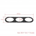 Rear Bumper Diffuser Panelsa Other Modificationsa 2 Pcs Universal Aluminium Alloy Race Air Diversion Panel Car Styling