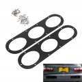 Rear Bumper Diffuser Panelsa Other Modificationsa 2 Pcs Universal Aluminium Alloy Race Air Diversion Panel Car Styling