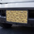 African Plains Gazelle Herd Grazing Pattern Novelty Metal Vanity Tag License Plate