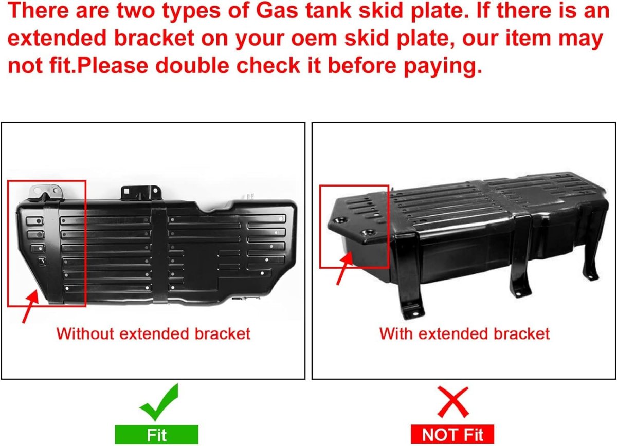 Fuel Tank Skid Plate For 2005 2010 Jeep Grand Cherokee And Commander Steel Powder Coated Replacement Part Number 52090270af