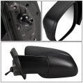 Gm1320532 Factory Style Driver Left Side Mirror Manual Folding Adjust Compatible With Chevrolet Spark 16-18 Textured Black