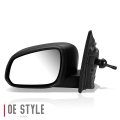 Gm1320532 Factory Style Driver Left Side Mirror Manual Folding Adjust Compatible With Chevrolet Spark 16-18 Textured Black