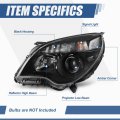 Auto Dynasty Headlights Assembly Headlamp For 2010-2015 Chevrolet Equinox Ltz Driver And Passenger Side Gm2502352 Gm2503352