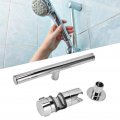Shower Head Holder Set Copper Hand Bracket Replacement For Slide Bar Clamp