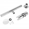 Shower Head Holder Set Copper Hand Bracket Replacement For Slide Bar Clamp
