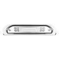 Dna Motoring 3bl-drm02-3d-led-ch Chrome Housing 3d Led Third Tail Brake Light For 02-08 Dodge Ram 1500 03-09 2500 3500 