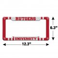 Rutgers University Primary Logo License Plate Tag Frame