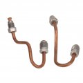 High Durability Copper Brake Pipe For Seat Altea Toledo Leon With Stainless Steel Connector Easy Install Enhanced Safety