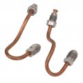 High Durability Copper Brake Pipe For Seat Altea Toledo Leon With Stainless Steel Connector Easy Install Enhanced Safety