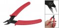 Uxcell Black Red 5 Inches Thin Wire Cutting Electronic Component Cutter Pliers